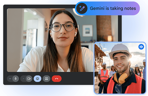 Video meetings and chat