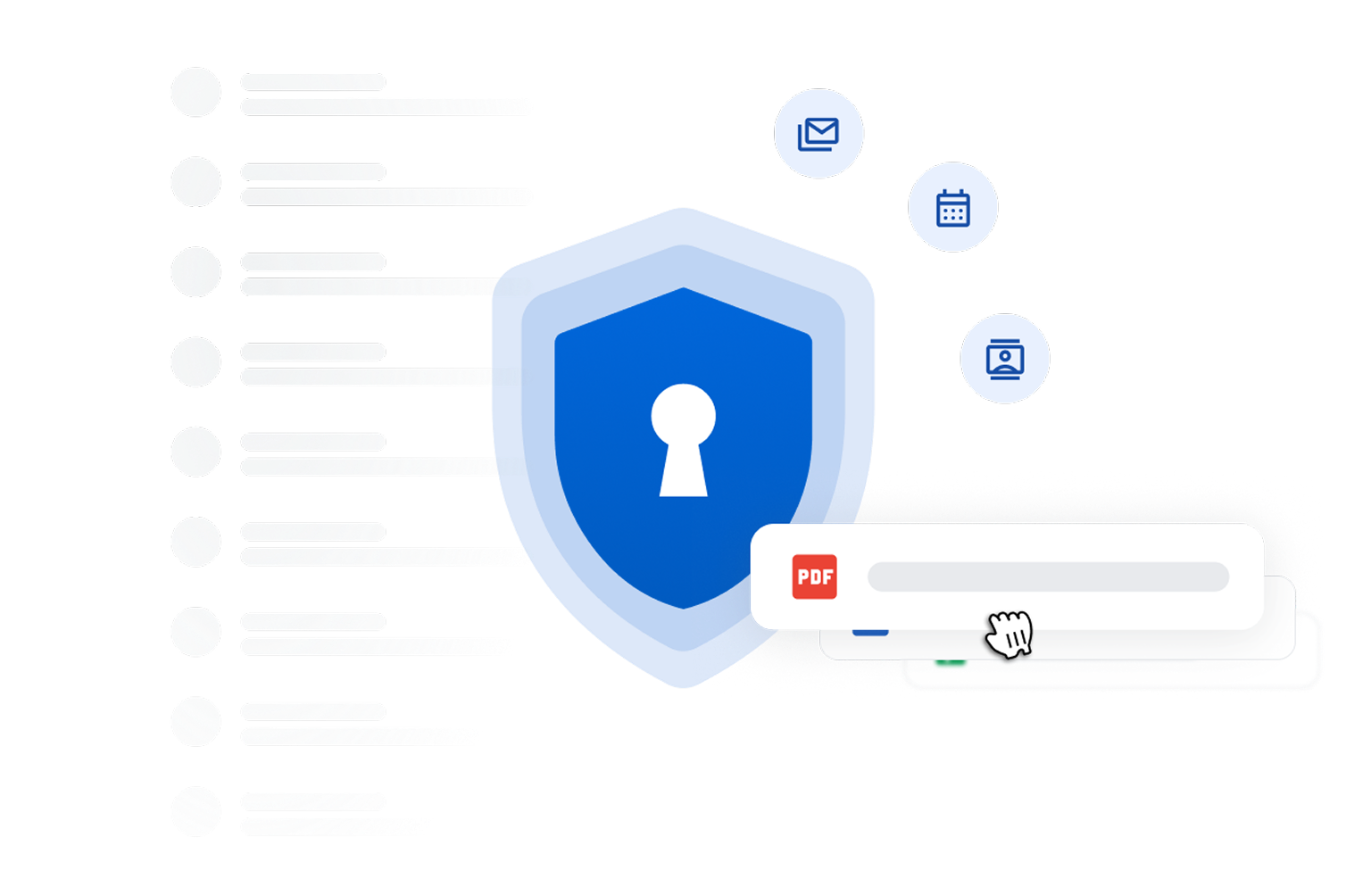 Advanced security and admin control