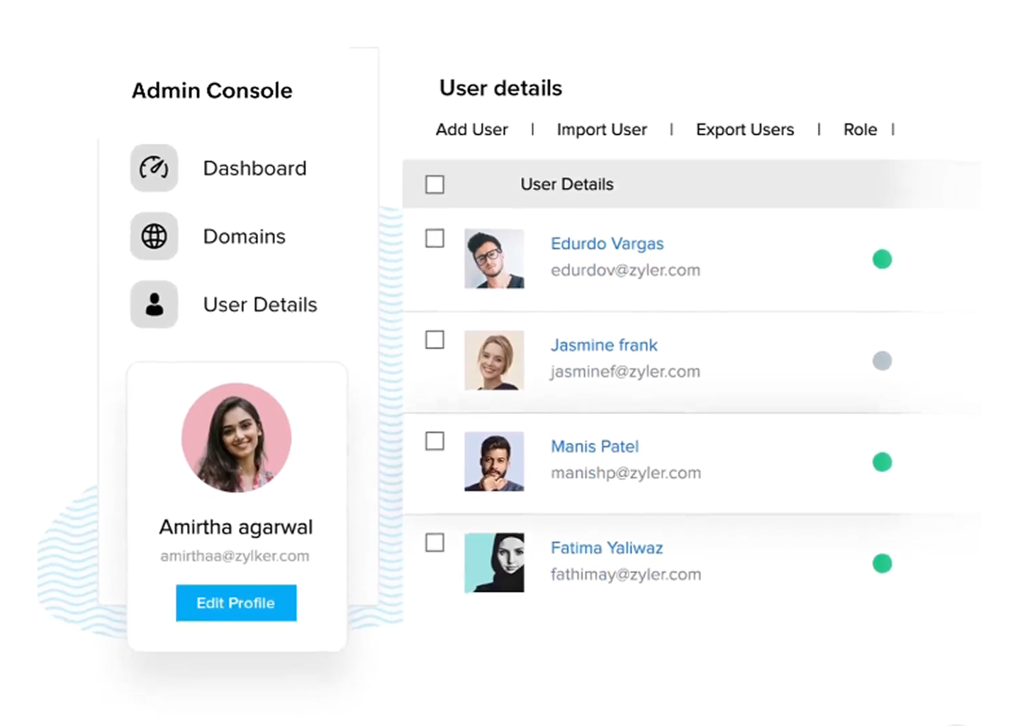 Powerful admin controls
